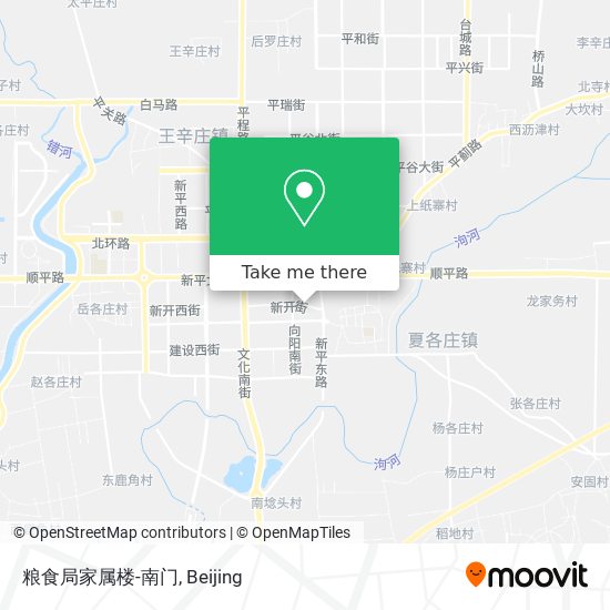 粮食局家属楼-南门 map