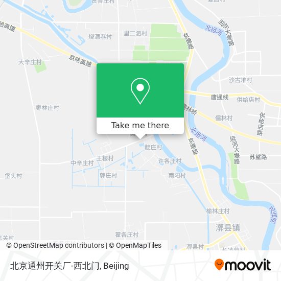 北京通州开关厂-西北门 map