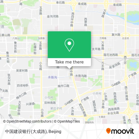 中国建设银行(大成路) map
