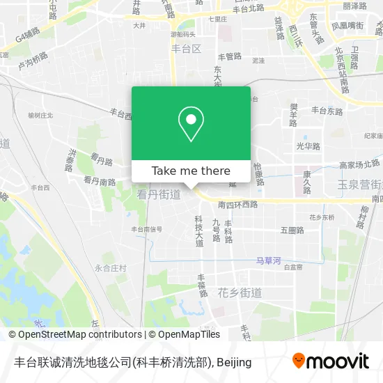 丰台联诚清洗地毯公司(科丰桥清洗部) map