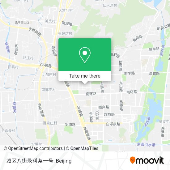 城区八街录科条一号 map