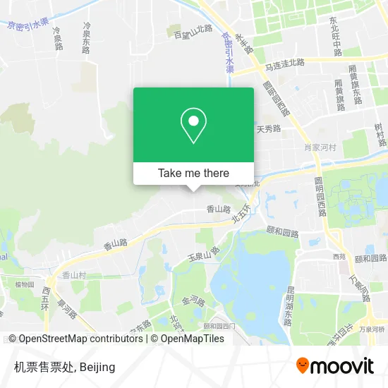 机票售票处 map