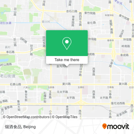 烟酒食品 map
