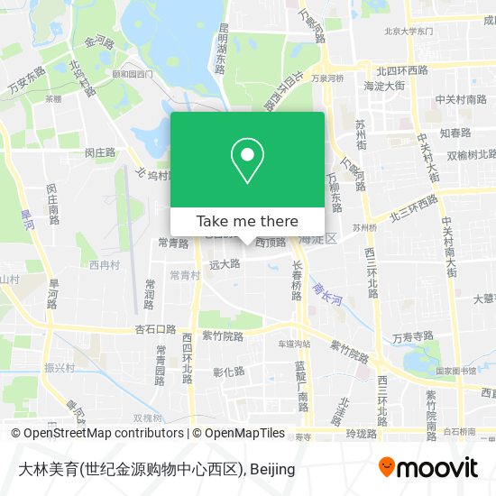 大林美育(世纪金源购物中心西区) map