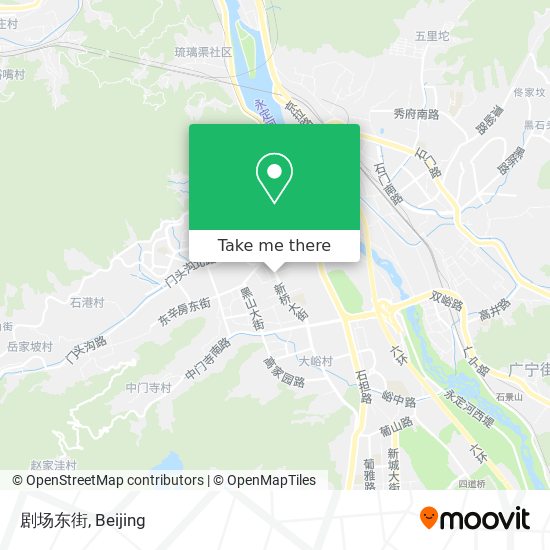 剧场东街 map