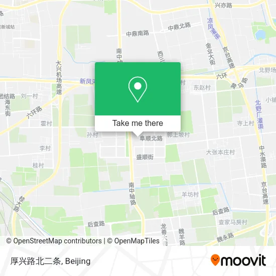 厚兴路北二条 map