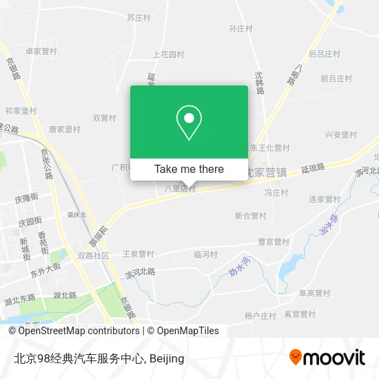 北京98经典汽车服务中心 map