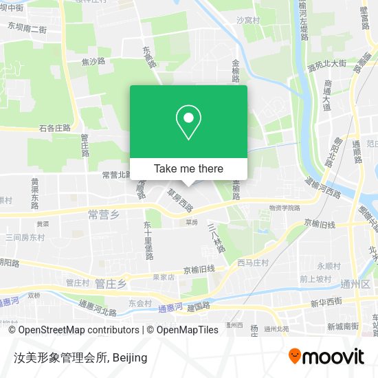 汝美形象管理会所 map