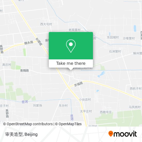 审美造型 map