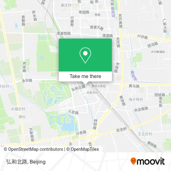 弘和北路 map