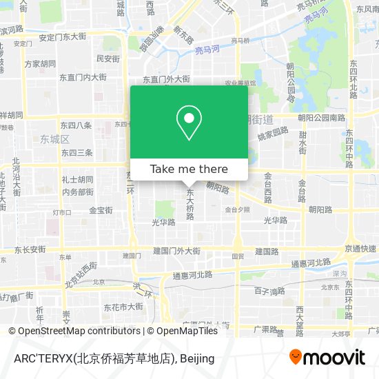 ARC'TERYX(北京侨福芳草地店) map