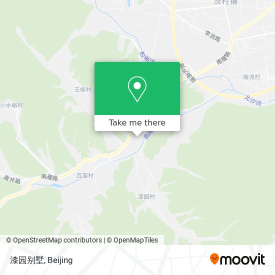 漆园别墅 map