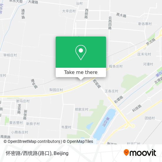 怀密路/西统路(路口) map