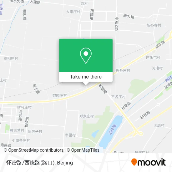 怀密路/西统路(路口) map