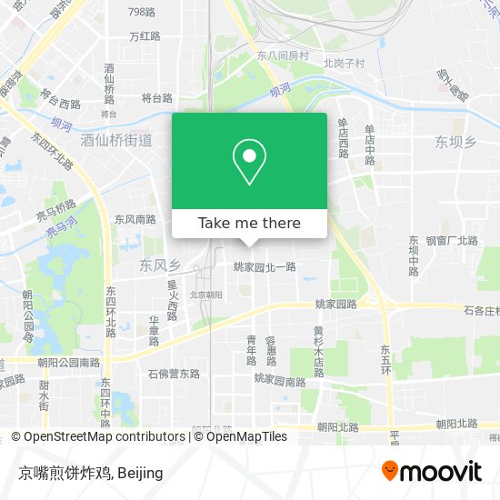 京嘴煎饼炸鸡 map