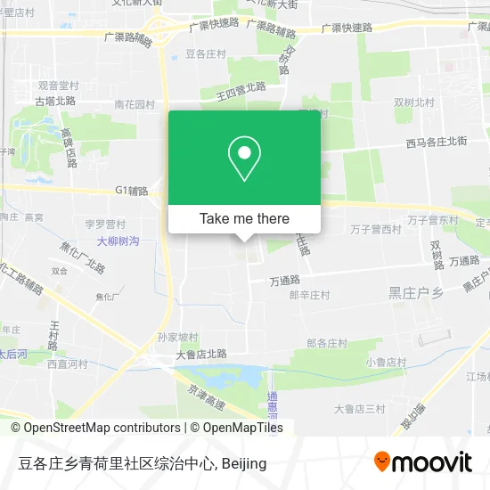 豆各庄乡青荷里社区综治中心 map