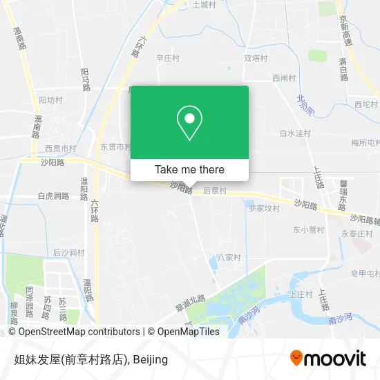 姐妹发屋(前章村路店) map