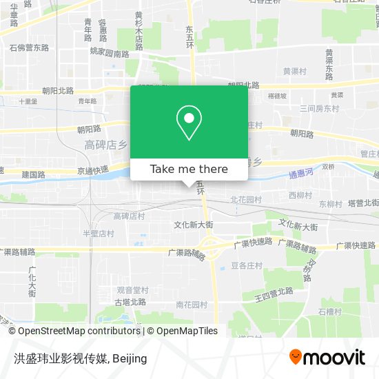 洪盛玮业影视传媒 map