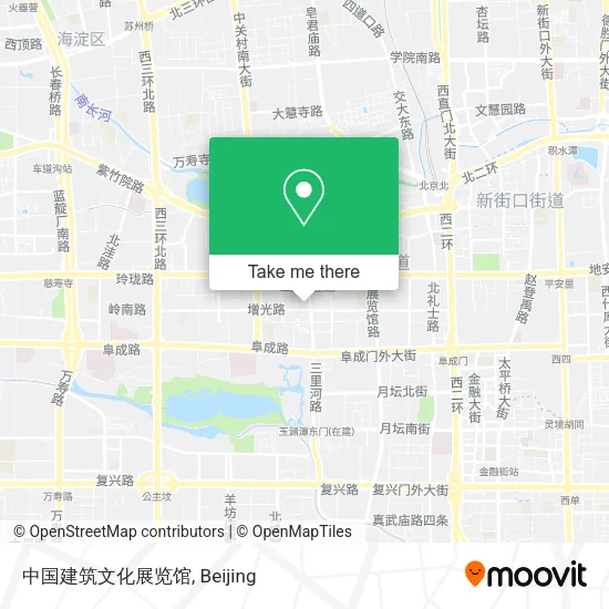 中国建筑文化展览馆 map