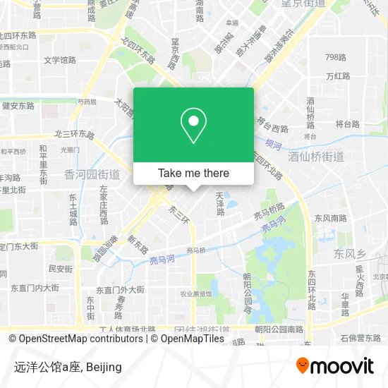 远洋公馆a座 map