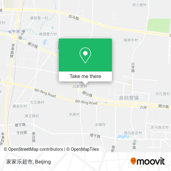 家家乐超市 map