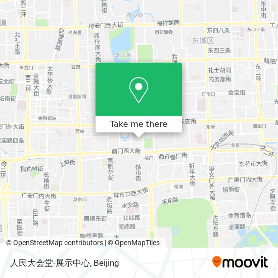 人民大会堂-展示中心 map
