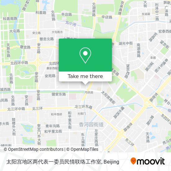 太阳宫地区两代表一委员民情联络工作室 map