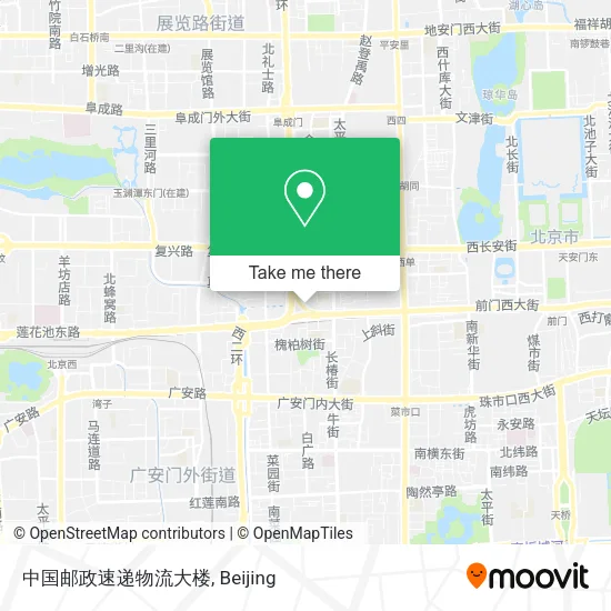 中国邮政速递物流大楼 map