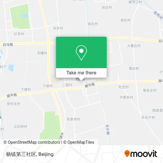 杨镇第三社区 map