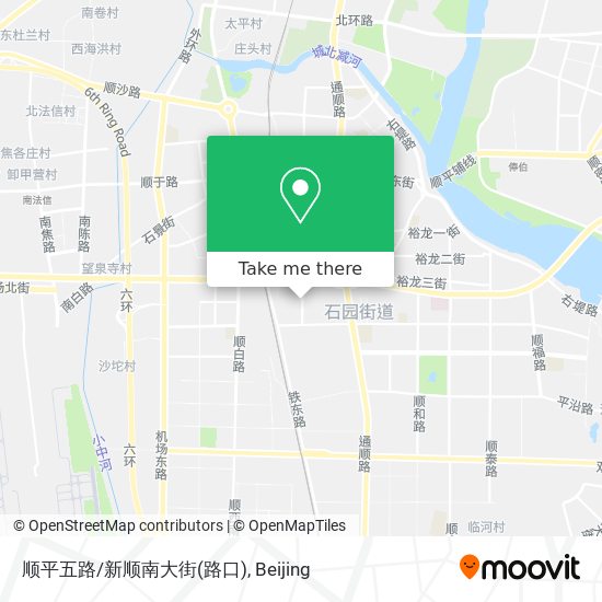 顺平五路/新顺南大街(路口) map