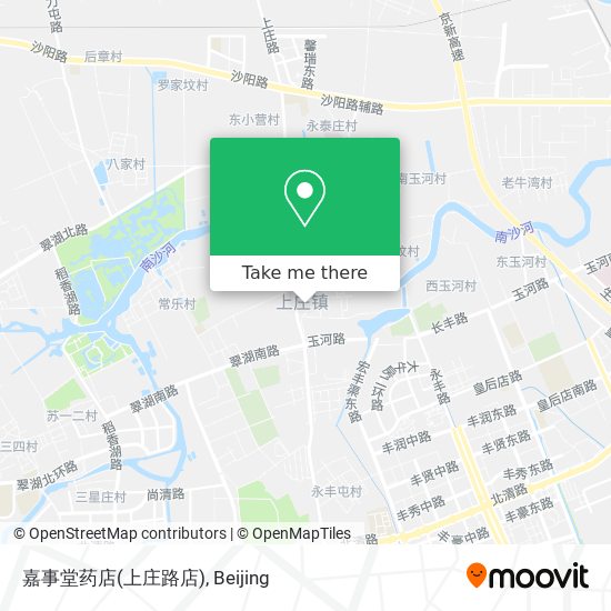 嘉事堂药店(上庄路店) map