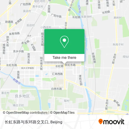 长虹东路与东环路交叉口 map