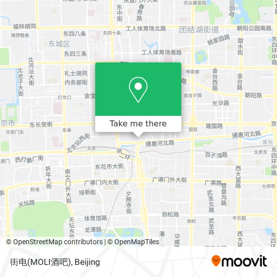 街电(MOLI酒吧) map