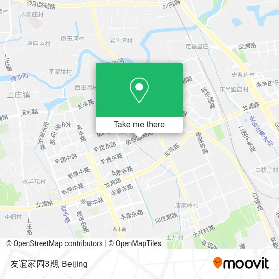 友谊家园3期 map