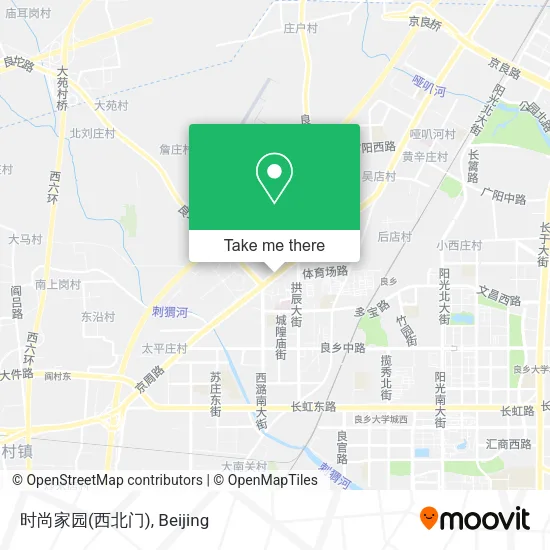 时尚家园(西北门) map