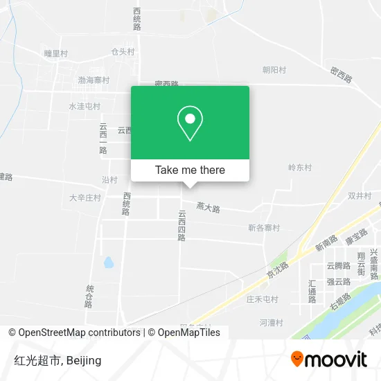 红光超市 map