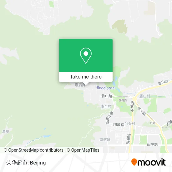 荣华超市 map