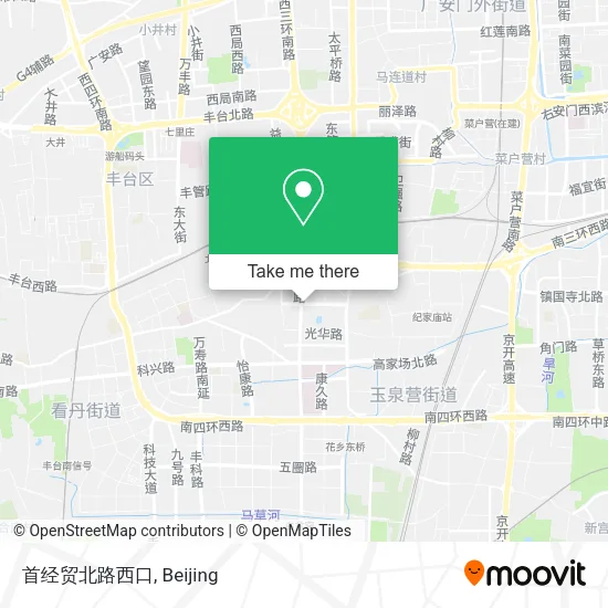 首经贸北路西口 map