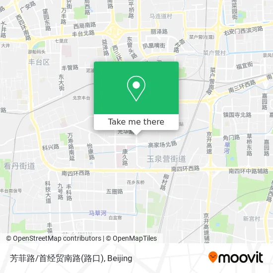 芳菲路/首经贸南路(路口) map