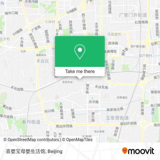 喜婴宝母婴生活馆 map