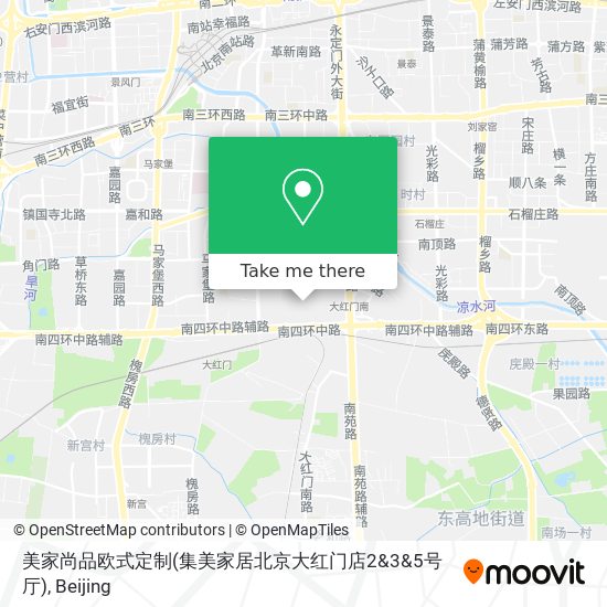 美家尚品欧式定制(集美家居北京大红门店2&3&5号厅) map