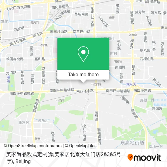 美家尚品欧式定制(集美家居北京大红门店2&3&5号厅) map