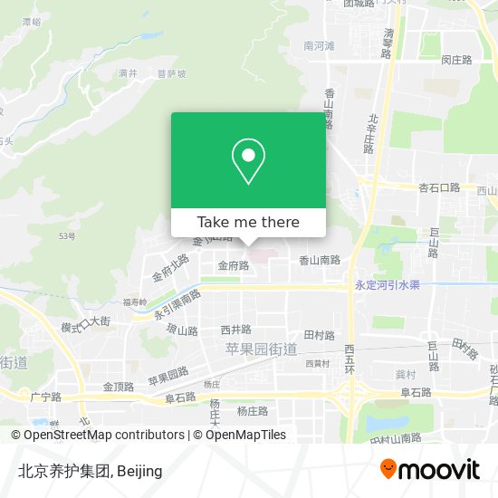 北京养护集团 map