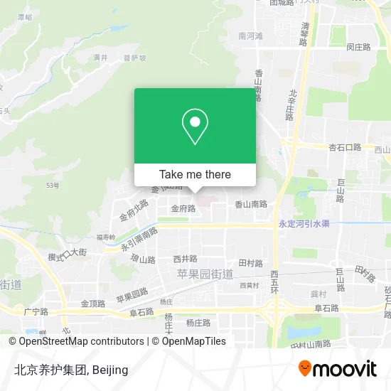北京养护集团 map