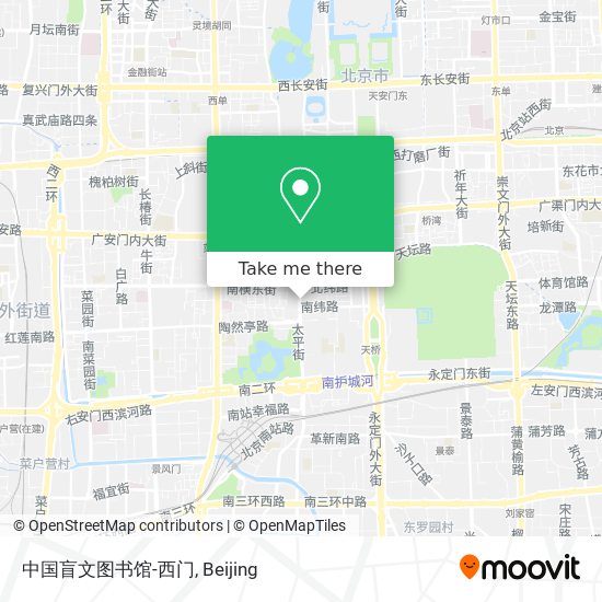 中国盲文图书馆-西门 map