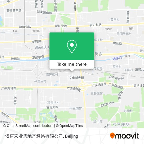 汉唐宏业房地产经络有限公司 map