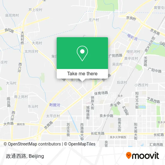 政通西路 map