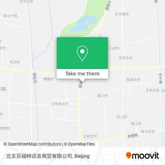 北京百福特话音商贸有限公司 map