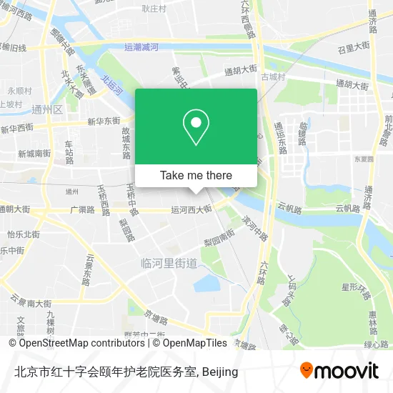 北京市红十字会颐年护老院医务室 map