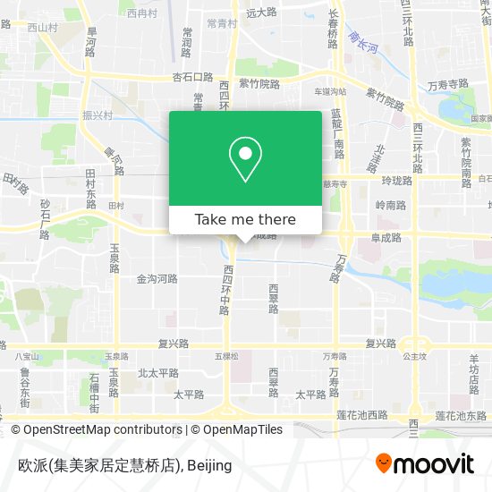 欧派(集美家居定慧桥店) map